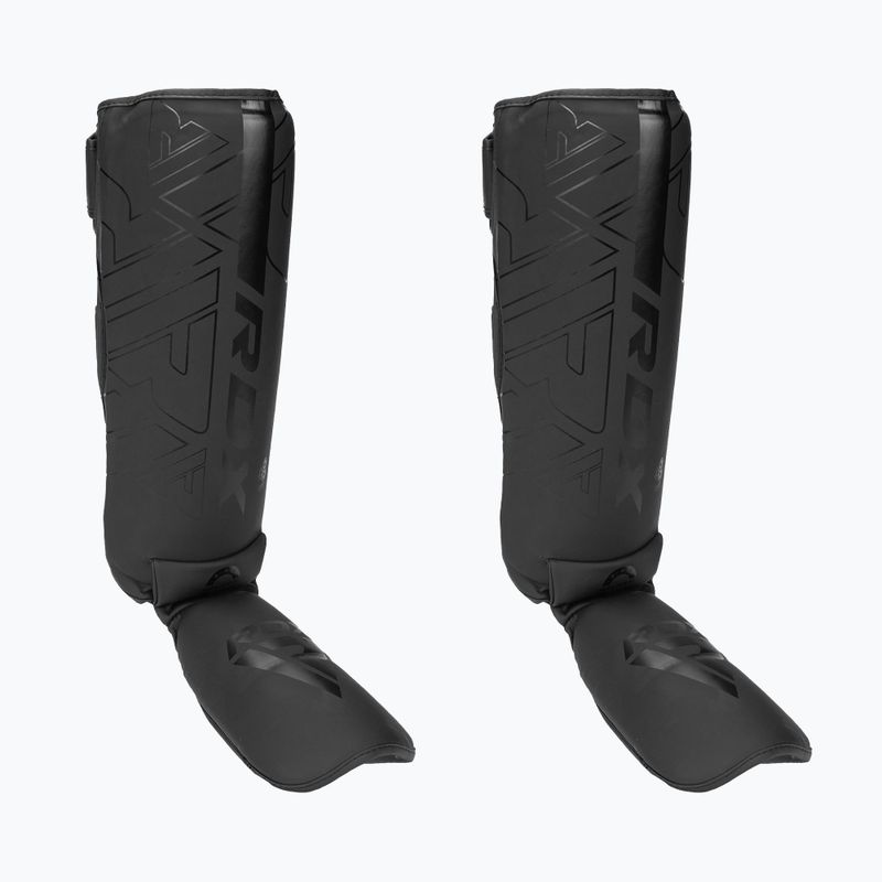 Chrániče holení RDX F6 Shin Instep černá SGR-F6MB