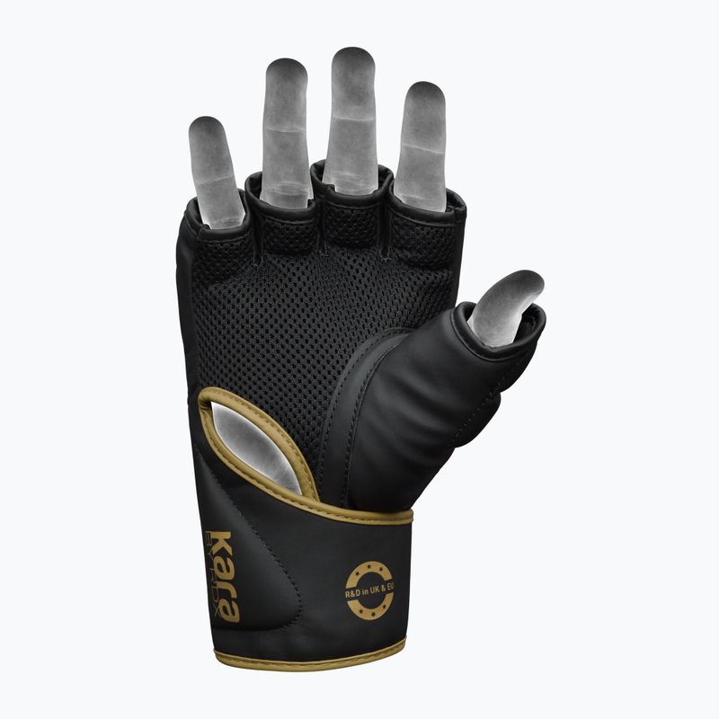 Boxerské rukavice Grappling RDX F6 gold 3