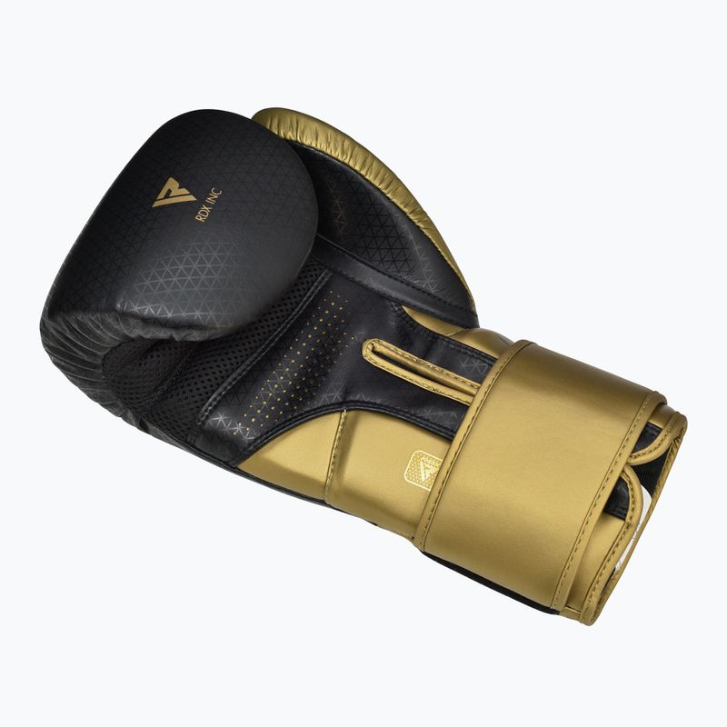 Boxerské rukavice  RDX L2 Mark Pro Sparring Boxing Hook & Loop golden 4