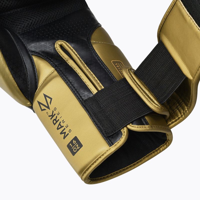 Boxerské rukavice  RDX L2 Mark Pro Sparring Boxing Hook & Loop golden 7