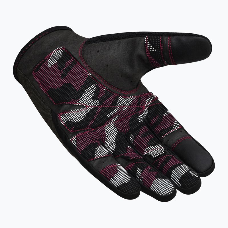 Tréninkové rikavice RDX T2 Touch Screen Friendly Full Finger Gym Gloves full pink 2