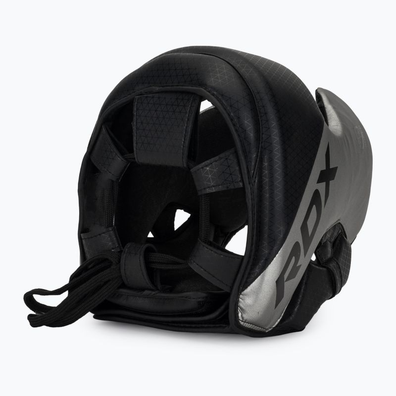 Boxerská přilba RDX L1 Mark Pro Cheek Boxing Training Head Guard silver 6