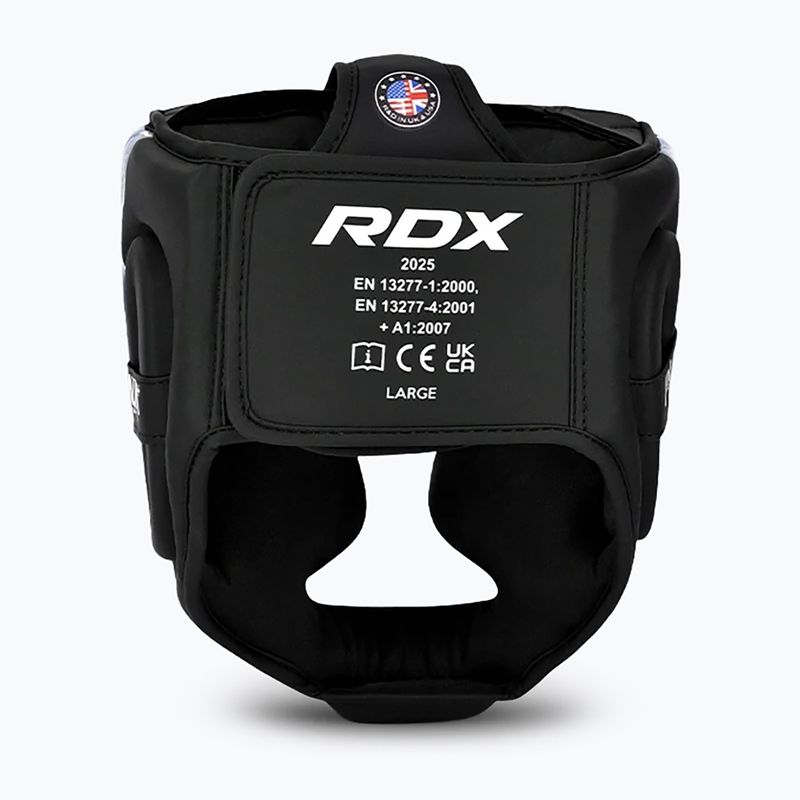 Boxerská helma RDX New Aura F17 Head black/blue 3