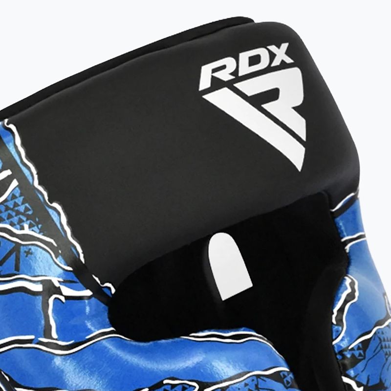 Boxerská helma RDX New Aura F17 Head black/blue 5
