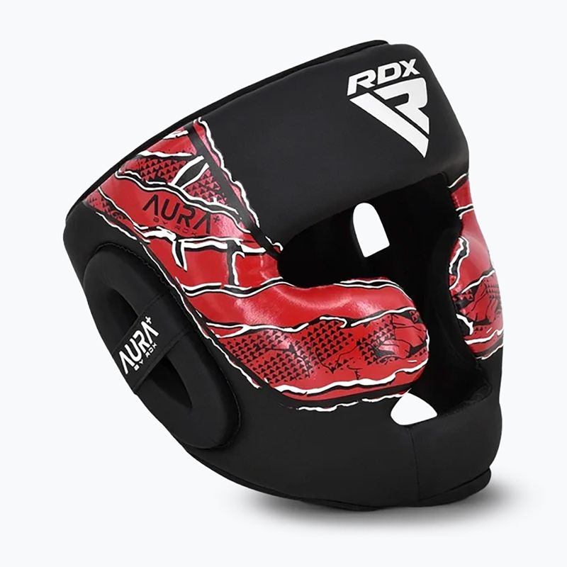 Boxerská helma RDX New Aura F17 Head black/red 2