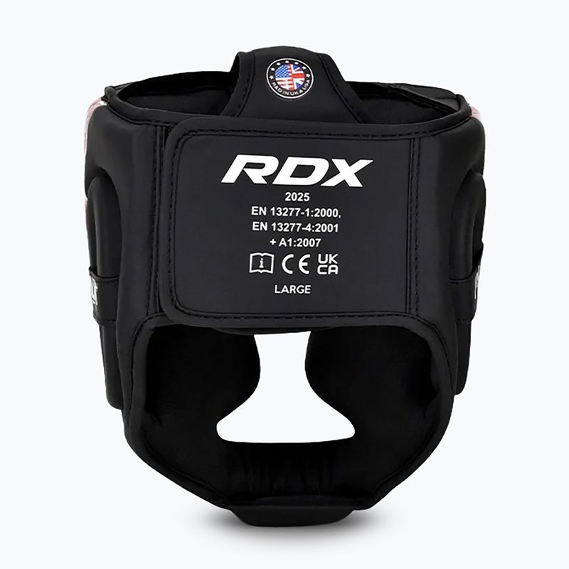Boxerská helma RDX New Aura F17 Head black/red 3