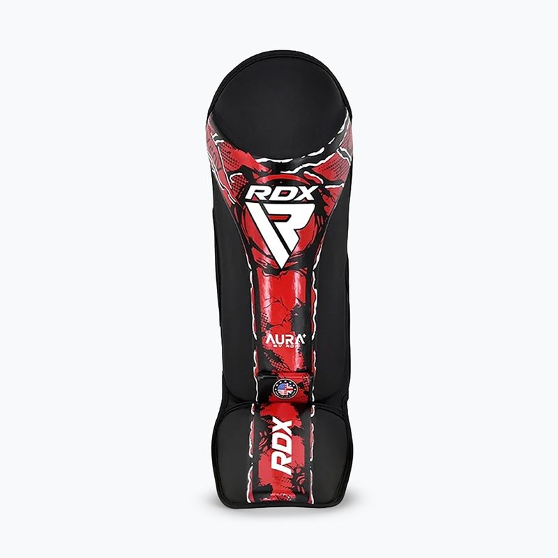 Chrániče holení a chodidel RDX Instep New Aura F17 Shin black/red 4