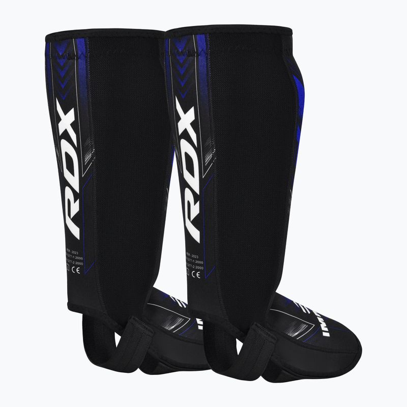 Chrániče holení a chodidel RDX IMMAF Approved Neoprene Shin Instep SGN-IMF-1U blue 3