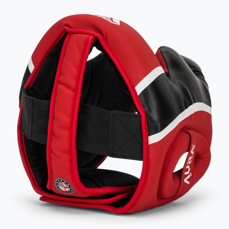 Boxerská přilba RDX Head Guard Aura Plus T-17 red 6