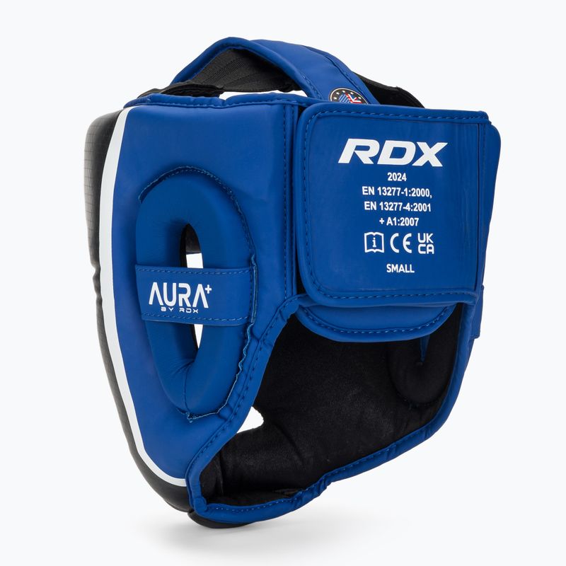 Boxerská přilba RDX Head Guard Aura Plus T-17 blue 3