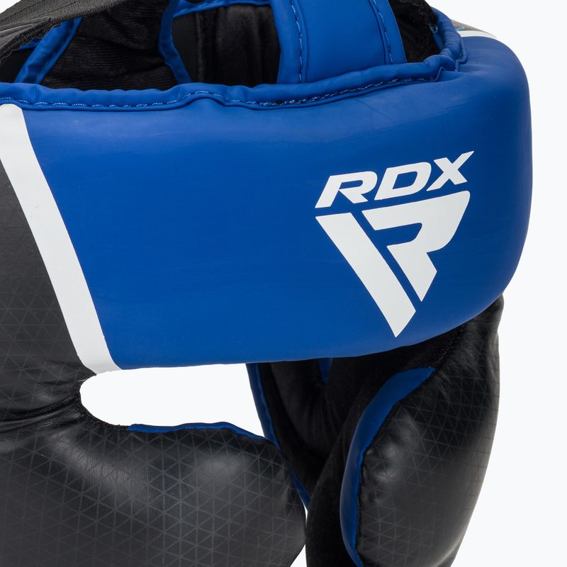 Boxerská přilba RDX Head Guard Aura Plus T-17 blue 4