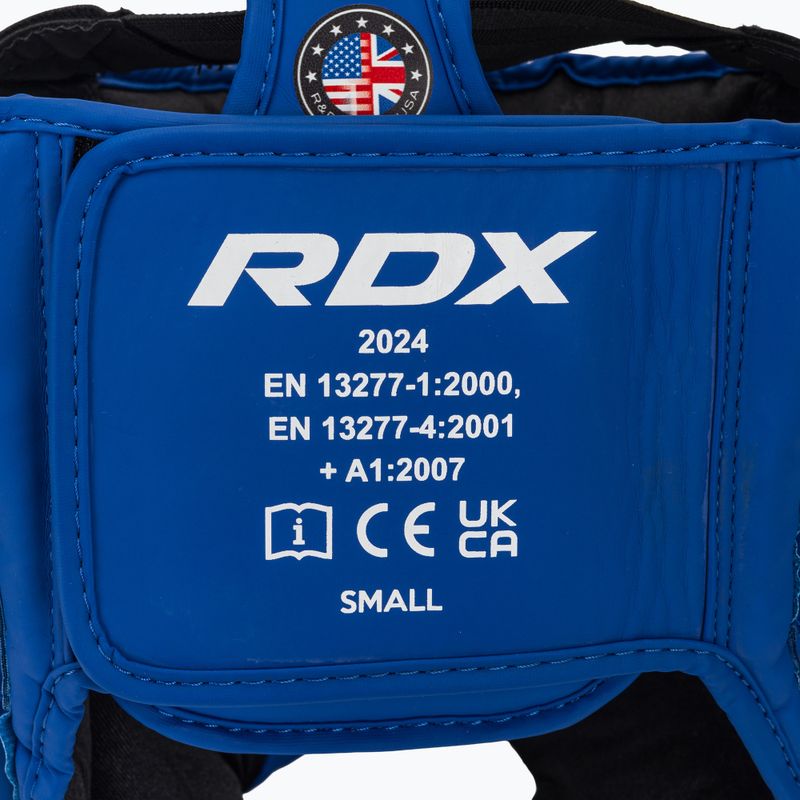 Boxerská přilba RDX Head Guard Aura Plus T-17 blue 5