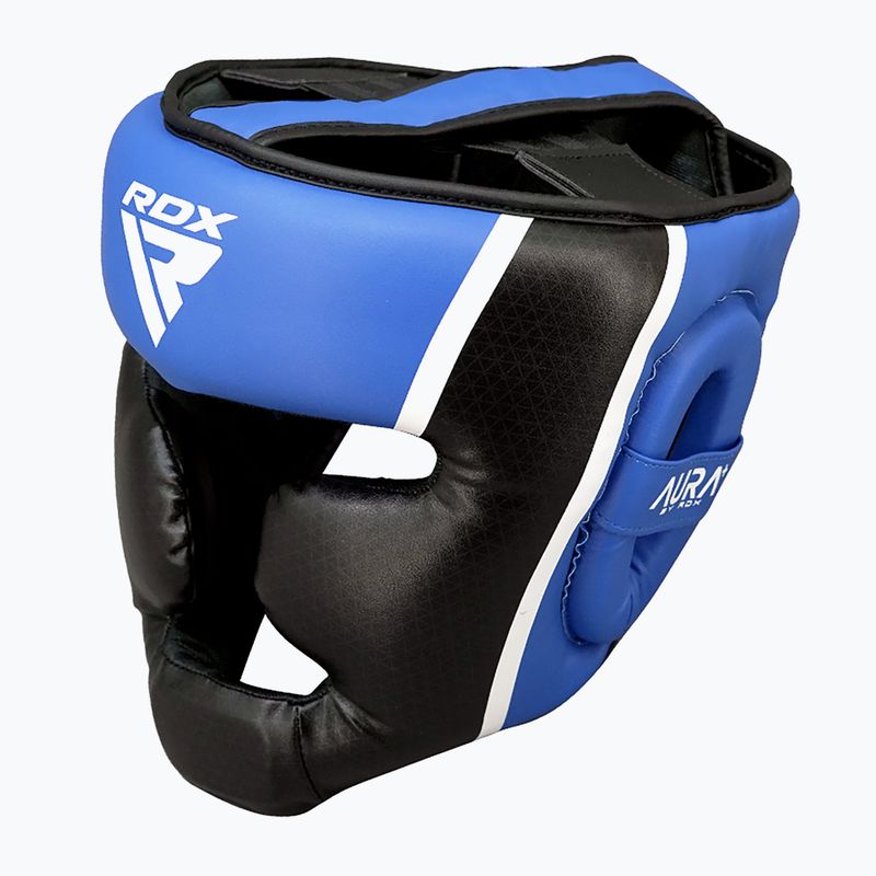 Boxerská přilba RDX Head Guard Aura Plus T-17 blue 4