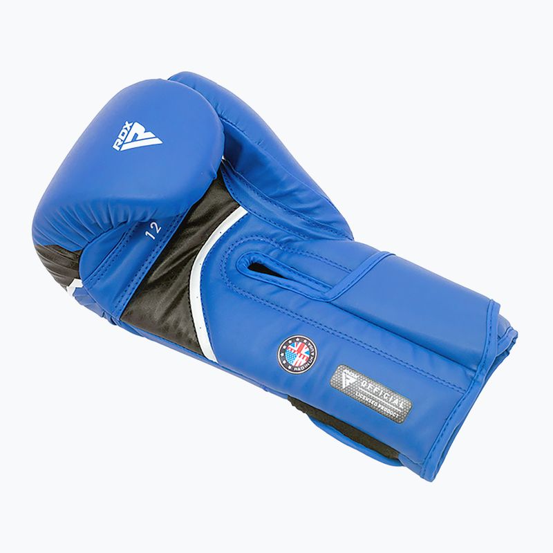 Boxerské rukavice  RDX Boxing Aura Plus T-17 blue 4