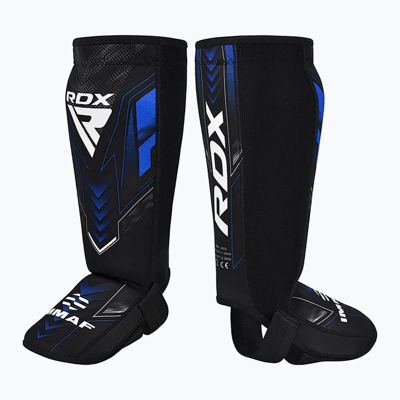 Chrániče holení a nártů RDX IMMAF Approved Neoprene Shin Instep red 3