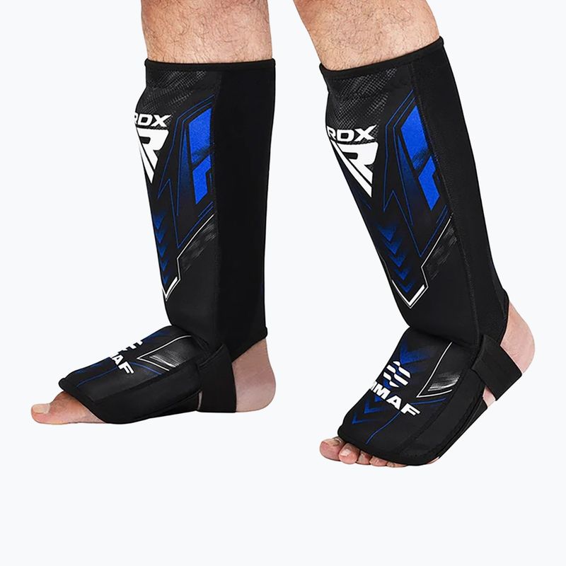 Chrániče holení a nártů RDX IMMAF Approved Neoprene Shin Instep red 6