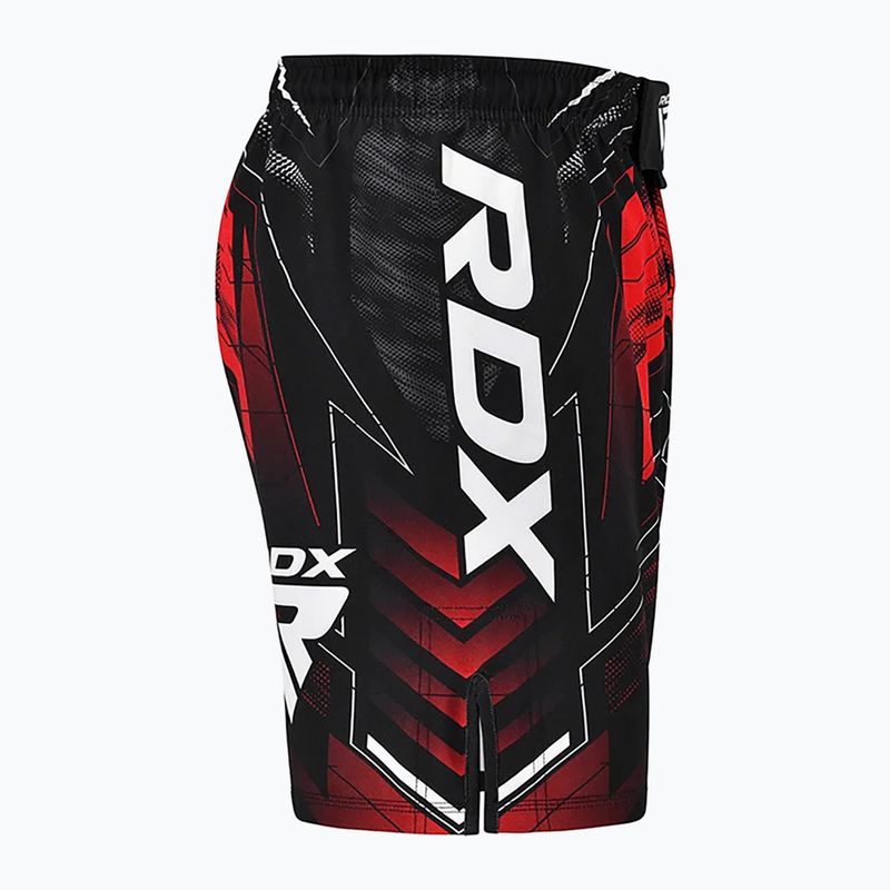 Pánské tréninkové šortky RDX IMMAF Approved MMA Fight & Training red 4