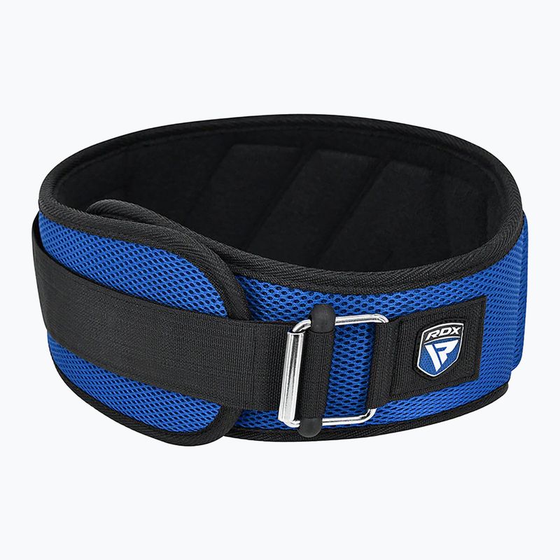Opasek na vzpírání RDX Rx4 Weightlifting Belt blue 3