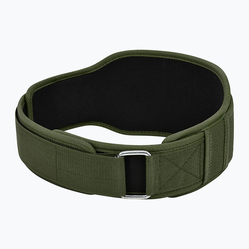 Vzpěračský pás  RDX Rx5 Weightlifting Belt army green 4