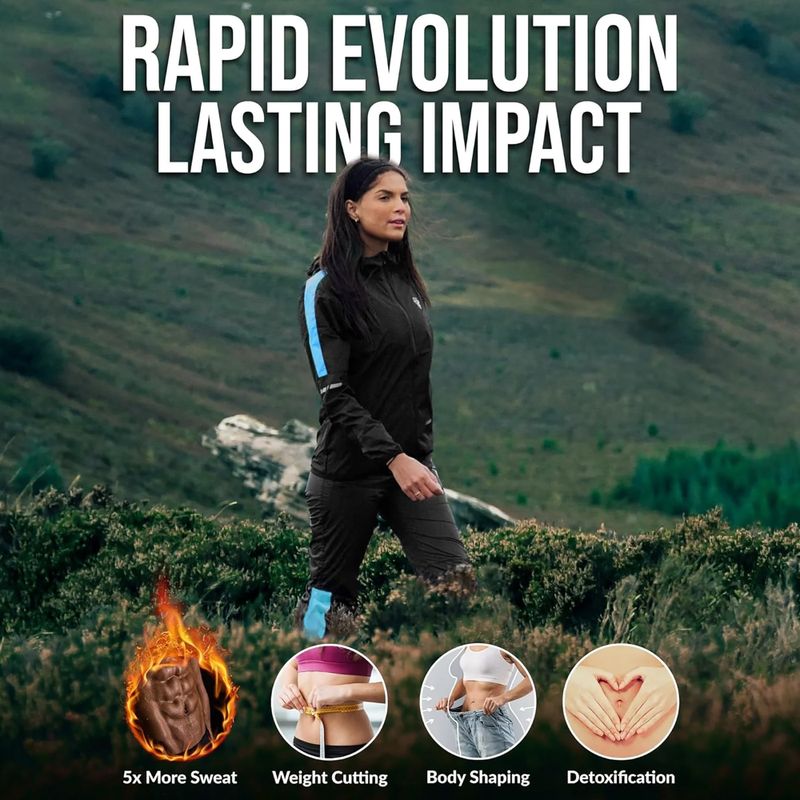 Kombinéza RDX H1 Sauna sky blue 12