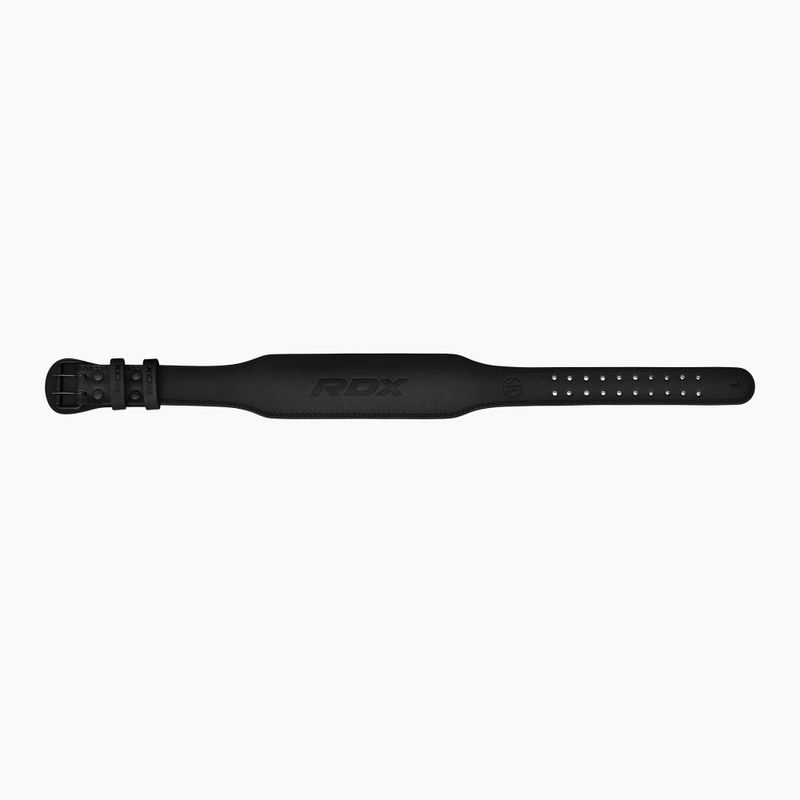 Vzpěračský opasek RDX Belt 4" Leather black 7