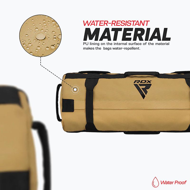 Tréninkový pytel  RDX Fitness Sand khaki 8