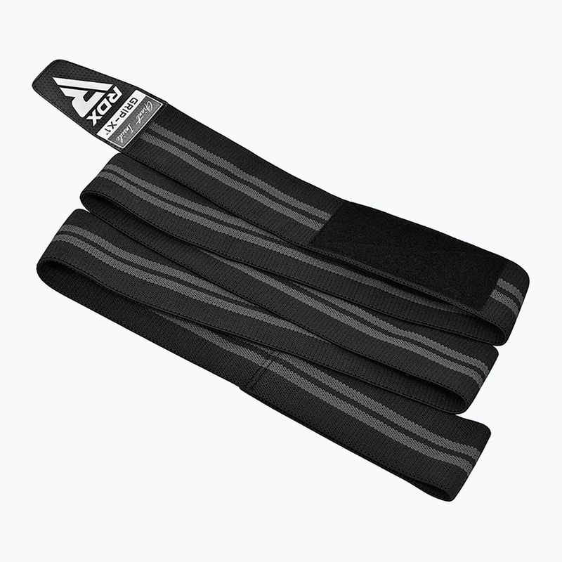 Chrániče kolen  RDX KR11 Gym Knee Wrap black/grey 5