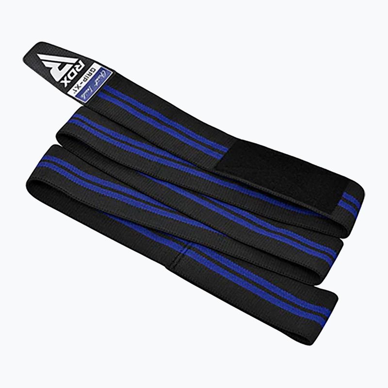 Chrániče kolen  RDX KR11 Gym Knee Wrap black/blue 5