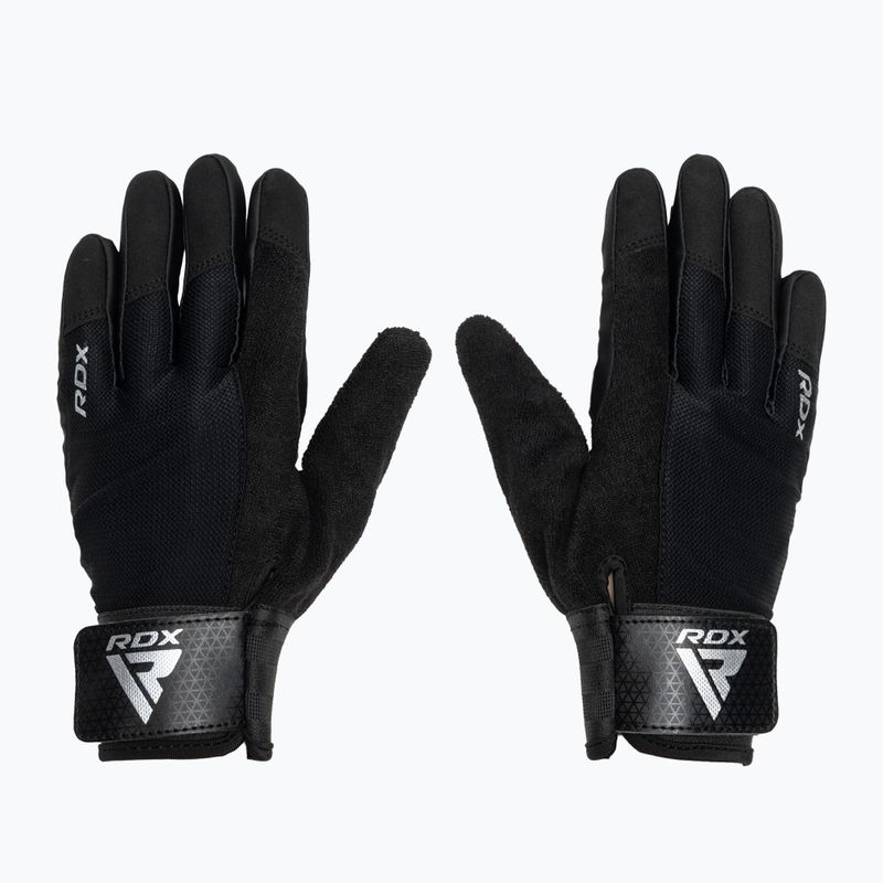 Trekingové rukavice RDX W1F Full Finger black 2