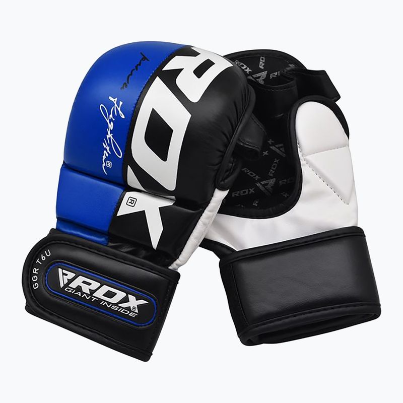 Grapplingové rukavice RDX Grappling Glove REX T6 Plus GGR-T6U yellow 2