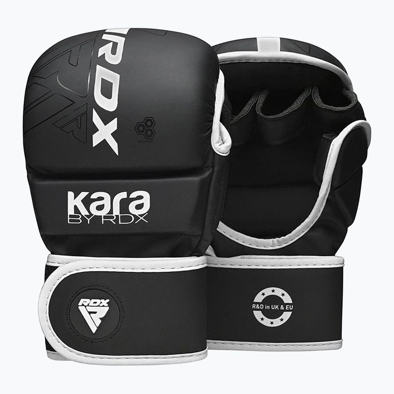 Boxerské rukavice RDX F6 Shooter Grappling white