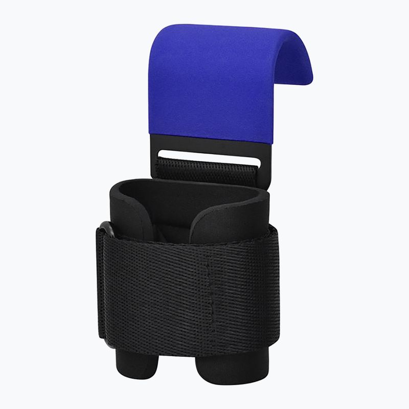 Popruhy s háky na zápěstí RRDX W5 Weight Lifting Hook Strap blue 3