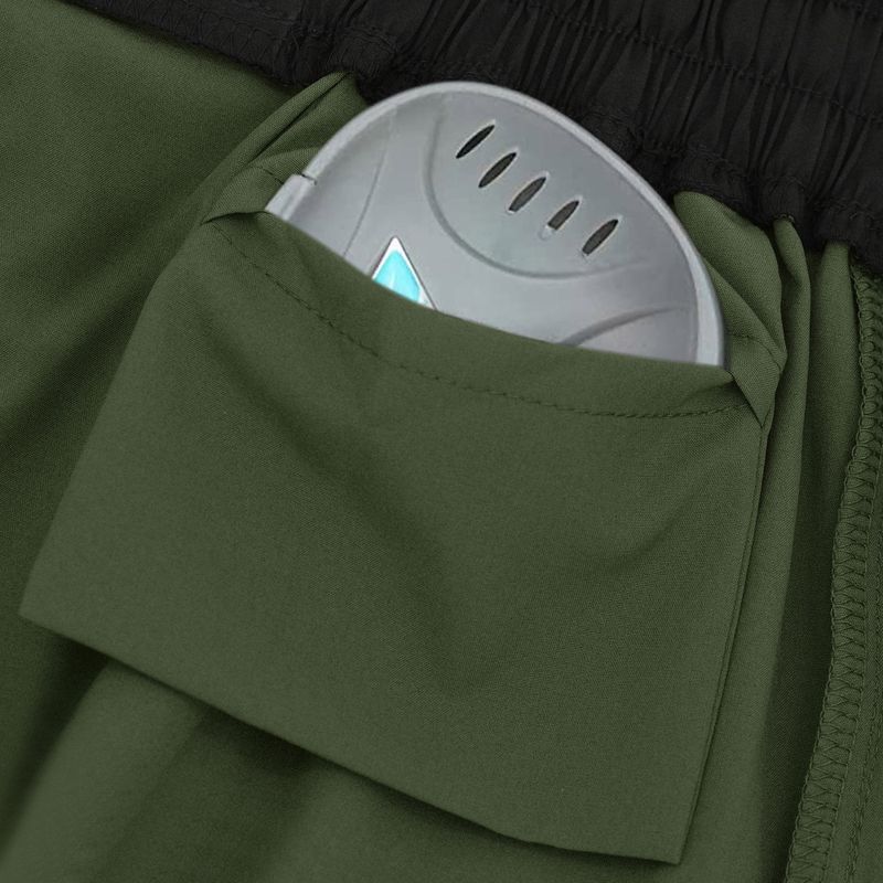 Pánské tréninkové šortky RDX T15 green 5