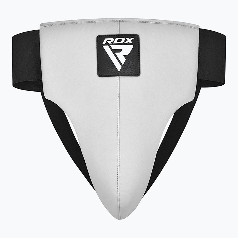 Pánský chránič třísel RDX R1 Martial Arts white/black
