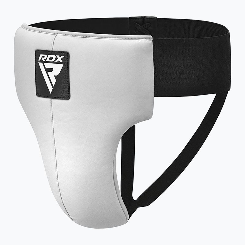 Pánský chránič třísel RDX R1 Martial Arts white/black 4