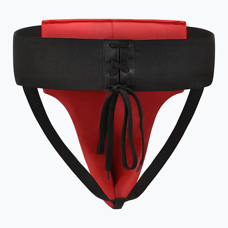 Pánský chránič třísel RDX R1 Martial Arts Groin Guard red/black 2