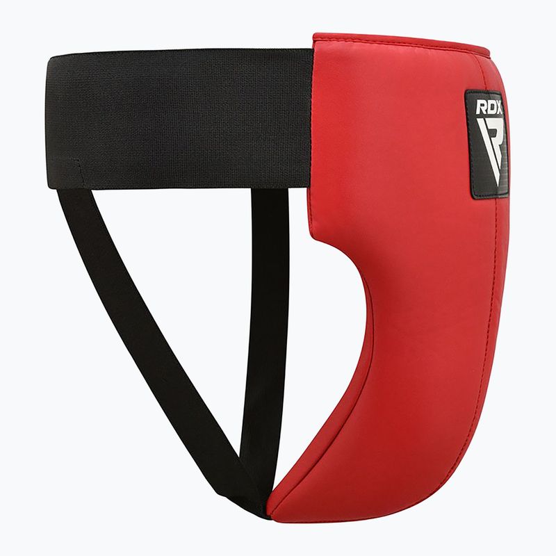 Pánský chránič třísel RDX R1 Martial Arts Groin Guard red/black 3