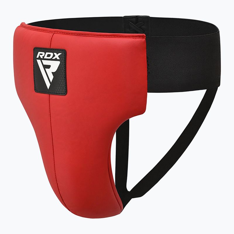 Pánský chránič třísel RDX R1 Martial Arts Groin Guard red/black 4