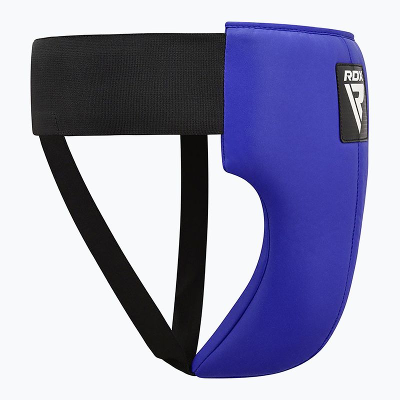 Pánský chránič třísel RDX R1 Martial Arts Groin Guard blue/black 3