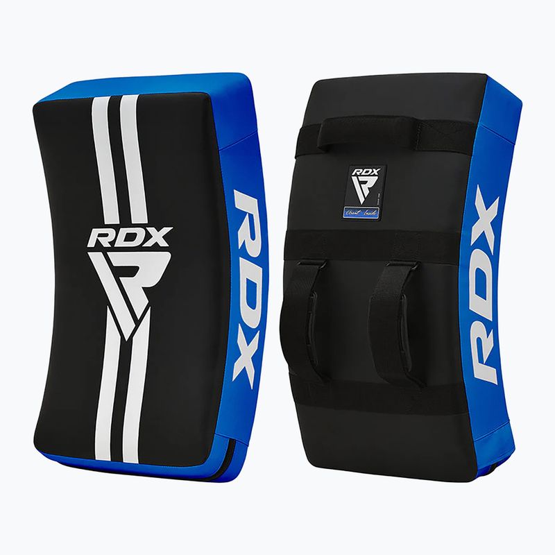 Tréninková lapa RDX Arm Pad Gel Kick Shield Heavy blue