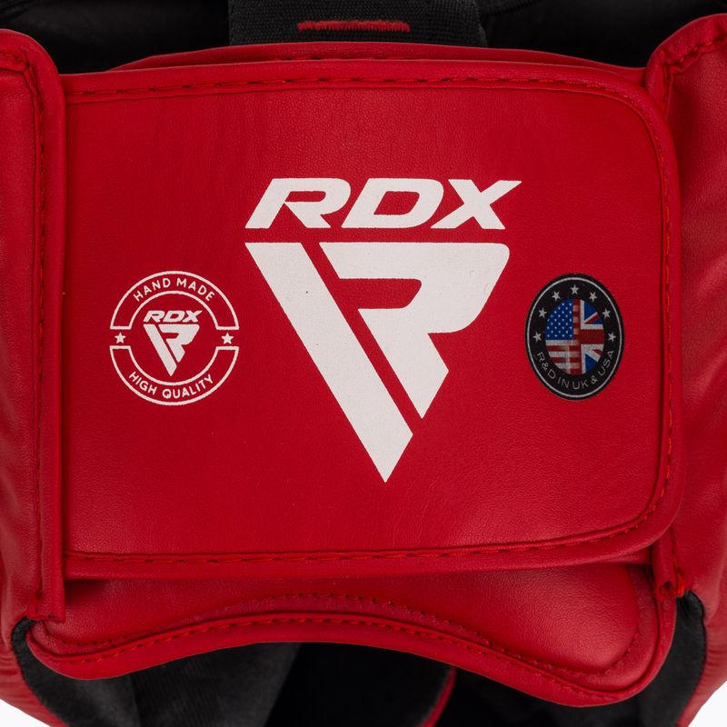 Boxerská přilba RDX Head Guard AS1 red 5
