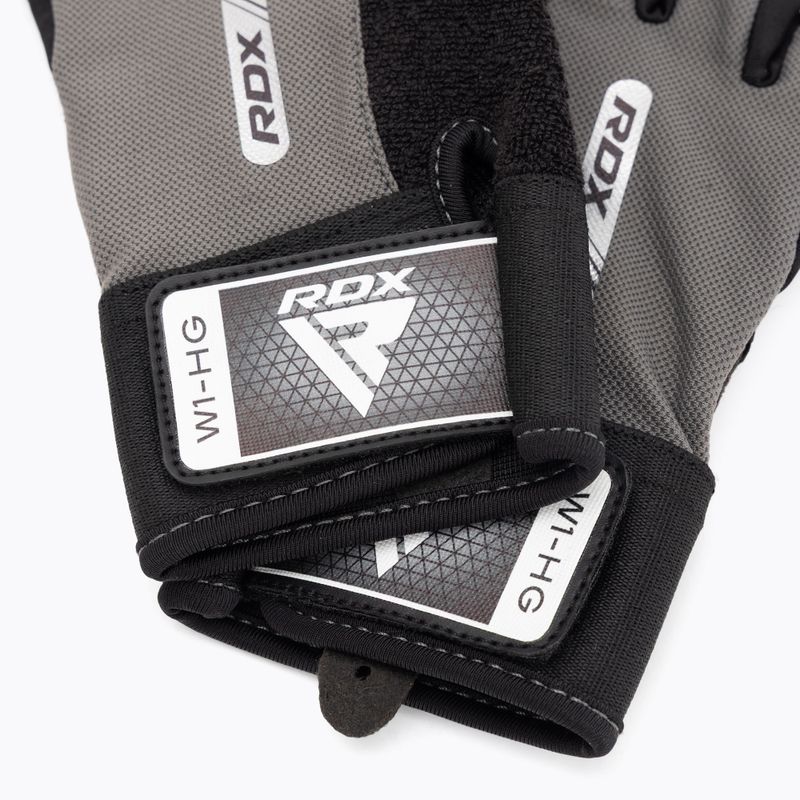 Trekingové rukavice RDX Gym Workout Gloves W1 grey 6