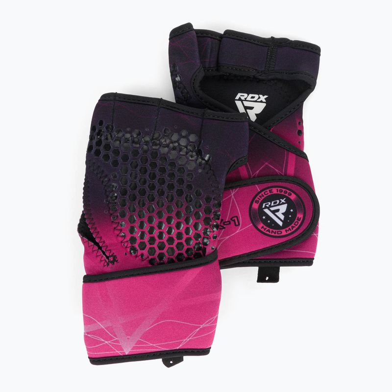 Tréninkové rukavice RDX Weight Lifting X1 Long Strap WGN-X1P