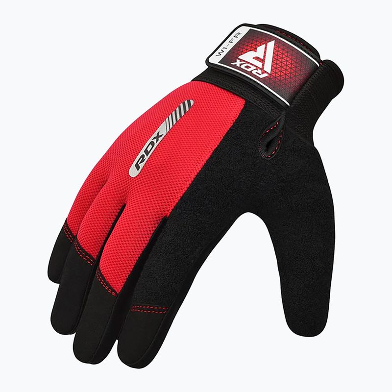 Tréninkové rukaviceRDX W1F Full Finger red 2
