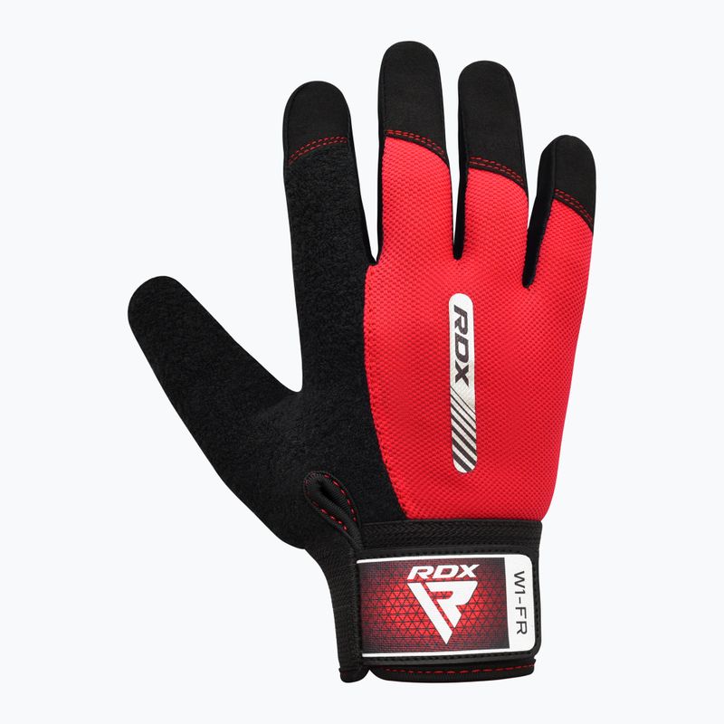 Tréninkové rukaviceRDX W1F Full Finger red 5