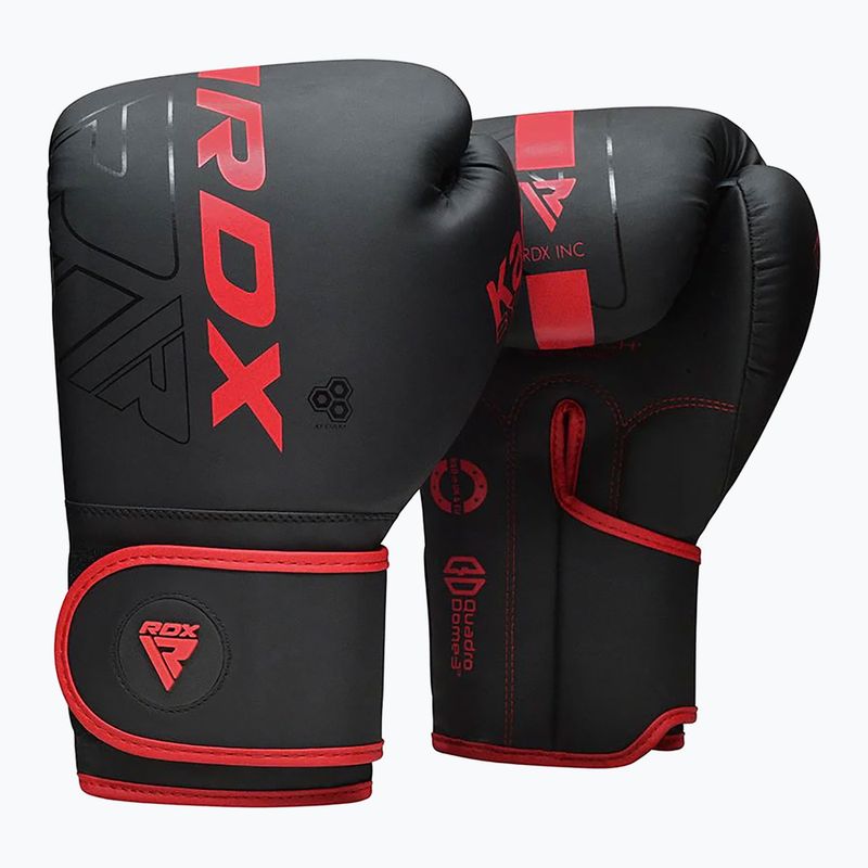 Boxovací pytel RDX F6 Junior + boxerské rukavice matně červené 2