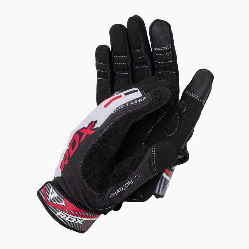Tréninkové rukavice RDX Sublimation F43 černo-bílé WGS-F43WP