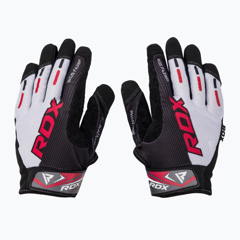 Tréninkové rukavice RDX Sublimation F43 černo-bílé WGS-F43WP 3