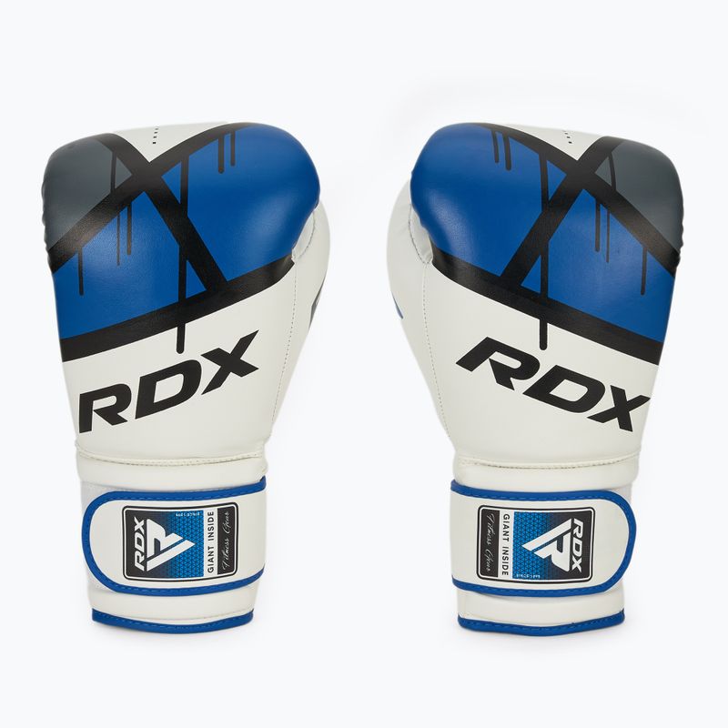 Boxerské rukavice RDX BGR-F7 blue 2