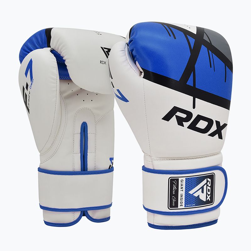 Boxerské rukavice RDX BGR-F7 blue 2